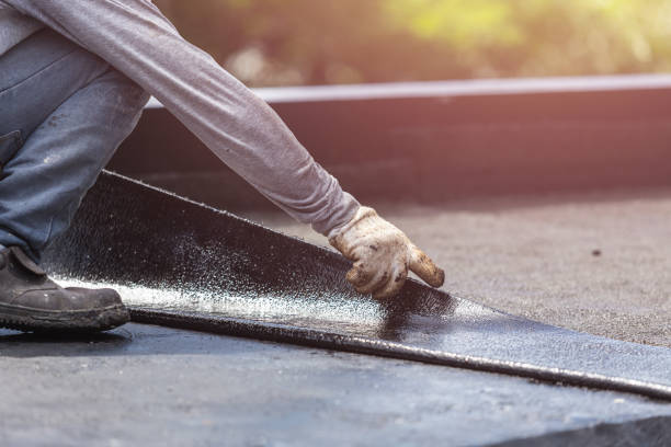 Professional Crawl Space Encapsulation technician working in Raymond, KS